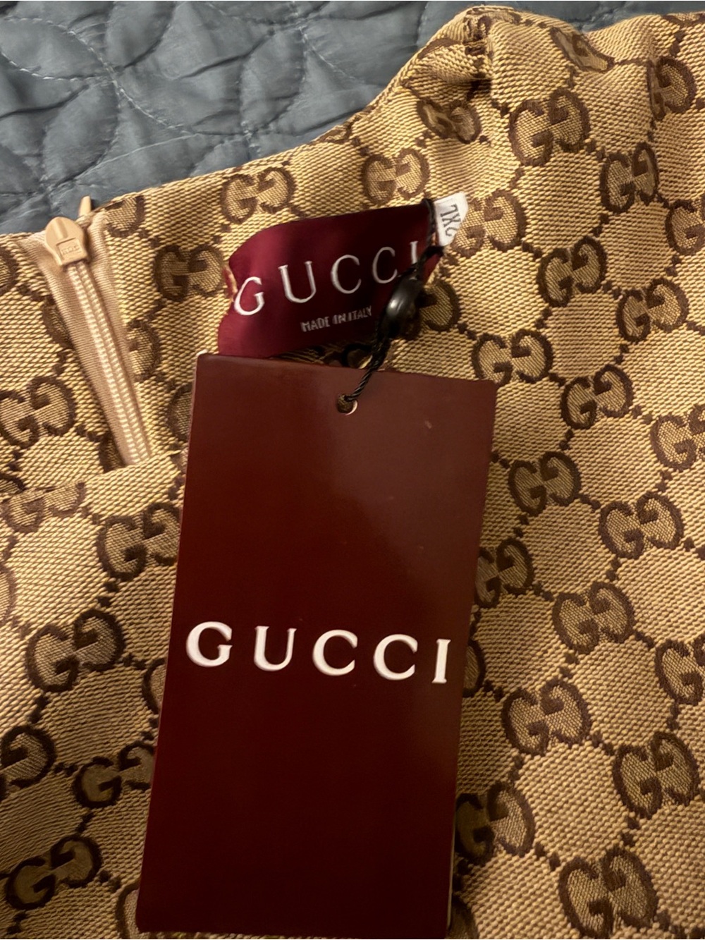 Gucci Beige and Brown GG Dress - Picture 4 of 8